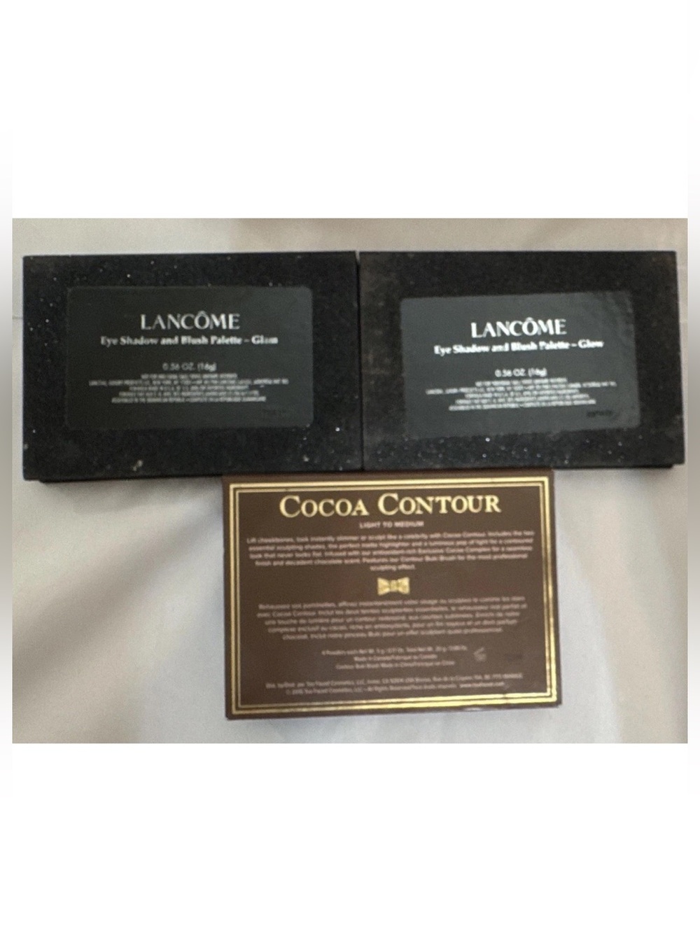 Lancome Eyeshadow Palette Set Of 2 & Too Faced Cocoa Contour Set - Picture 6 of 11